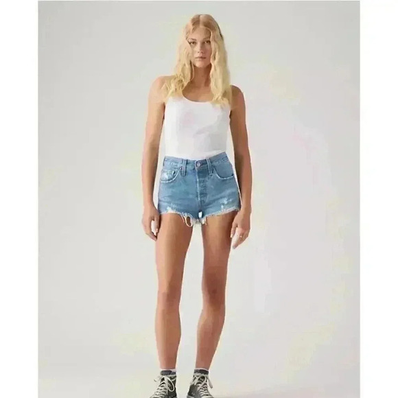Levi's Pants - VINTAGE LEVI’S 501® ORIGINAL FIT HIGH RISE WOMEN'S SHORTS SIZE 30
